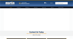 Desktop Screenshot of martinenclosures.com